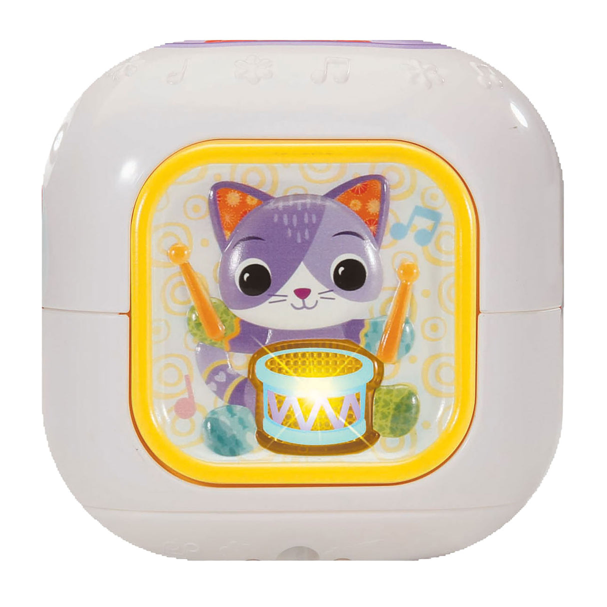 Vtech animal friends music cube - jouets éducatifs - plus de 80 mélodies, chansons, sons et phrases - jouets à partir de 3 mois