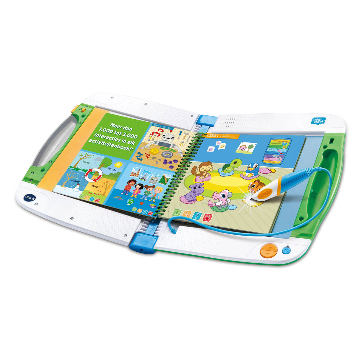 Vtech magibook starter set vert avec livre de démonstration