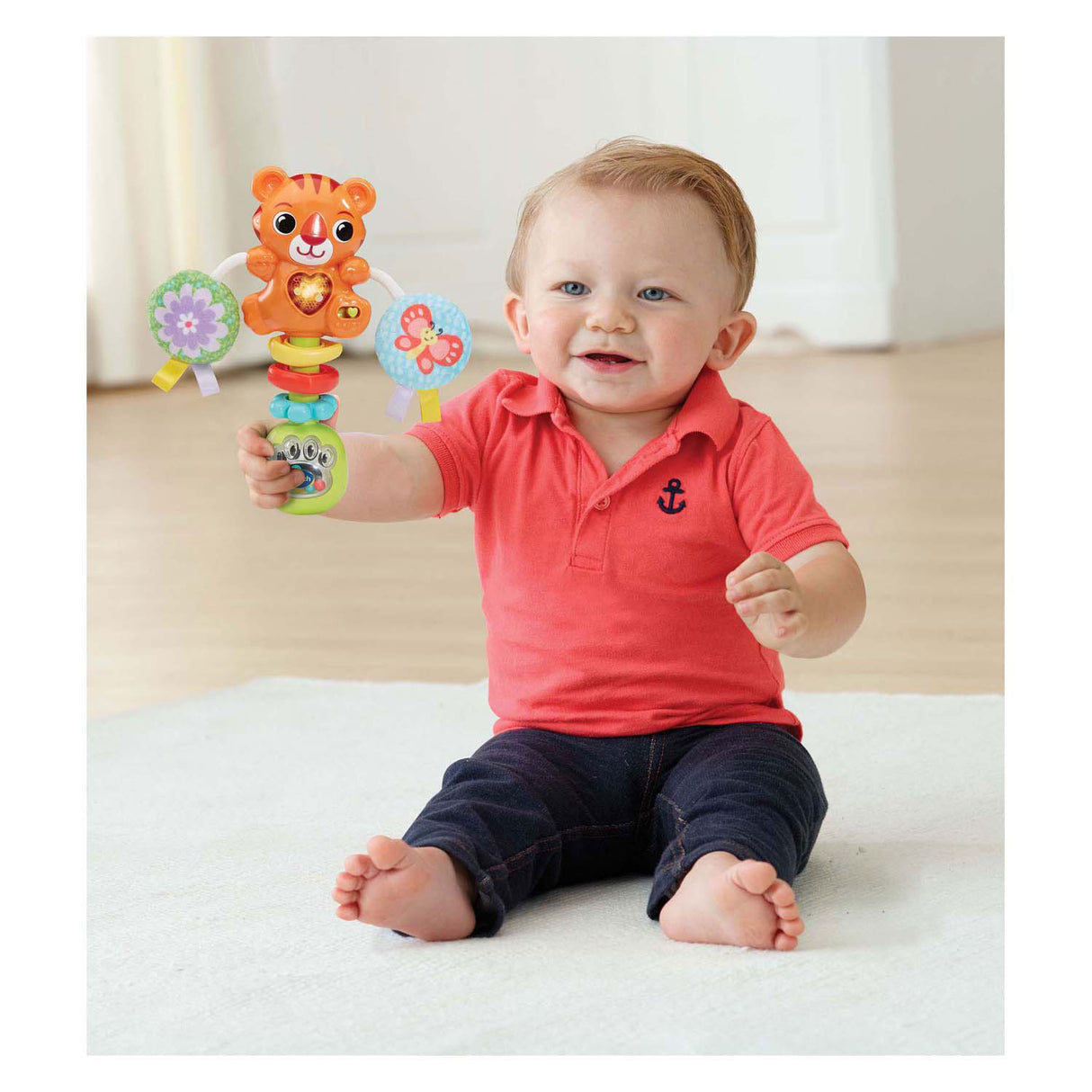 Hochet bébé tigre Vtech | 2 pièces