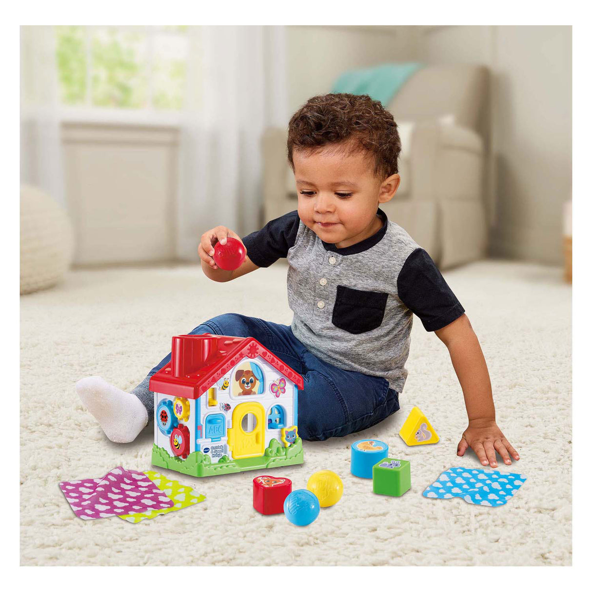 Vtech découvre la maison de jeu