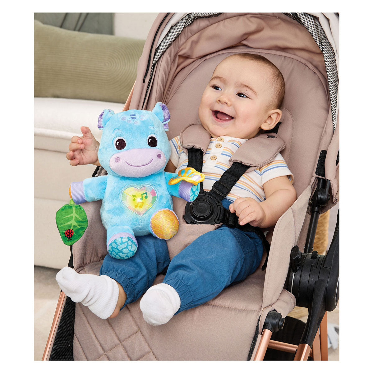 Vtech hippopotame en peluche