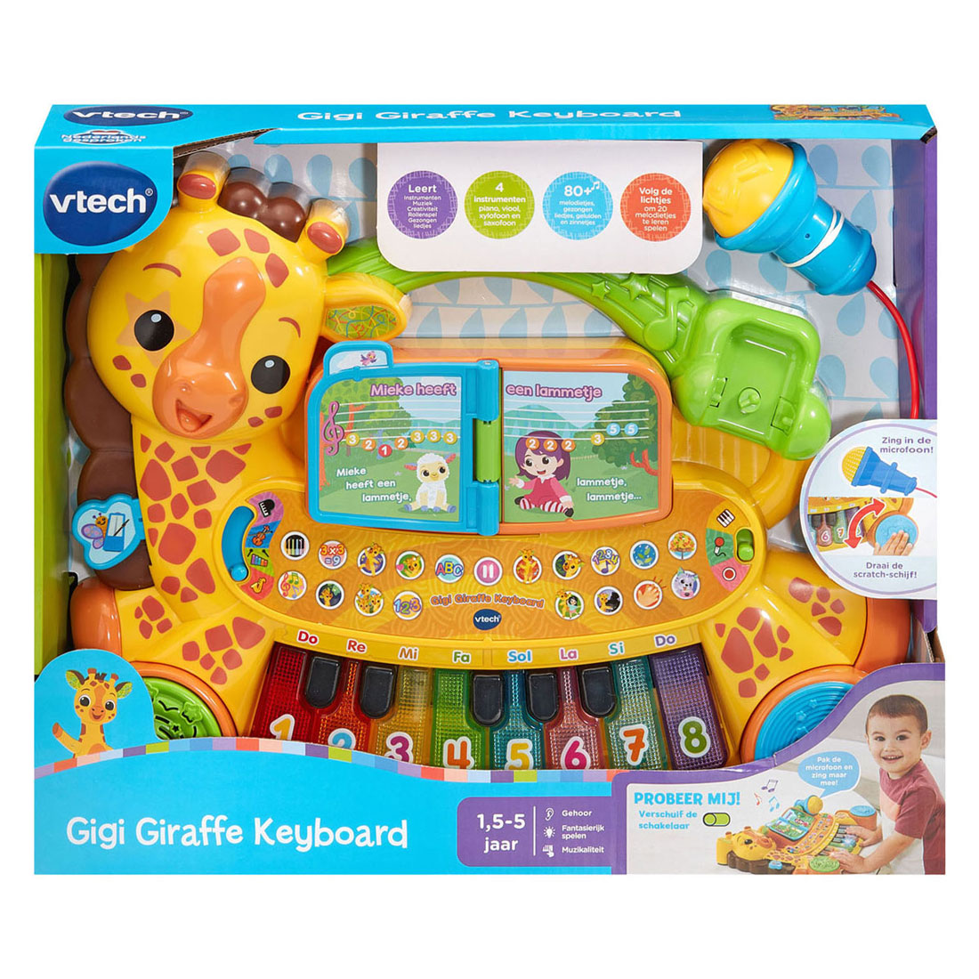 Vtech bébé jimmy girafe clavier