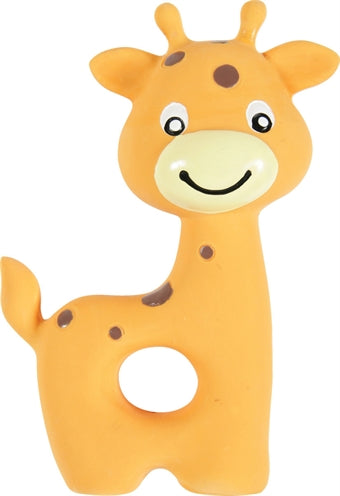 Zolux jouets pour chiots girafe en latex orange
