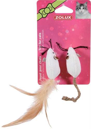 Zolux toile souris blanc