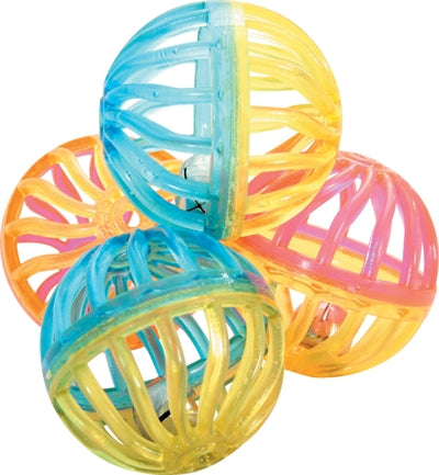 Zolux jouet pour chat balle twist avec clochette assorti