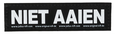 Julius K9 Étiquettes pour Power-Harnas Tuig ne tâne pas