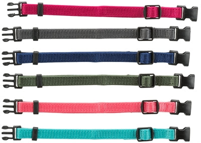 Ensemble collier pour chiot Trixie fuchsia graphite indigo vert corail bleu