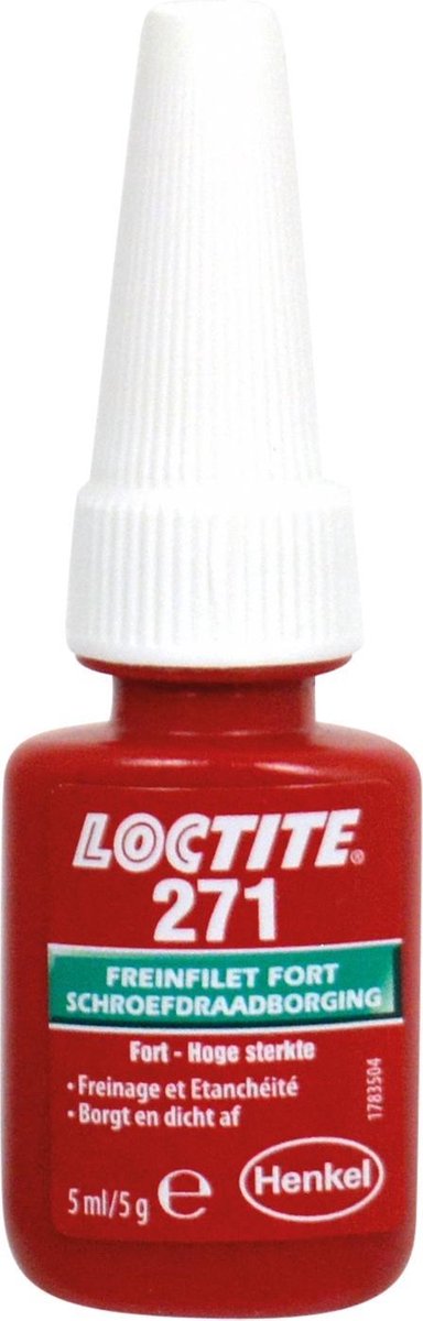 Loctite 271 frein-filet rouge 5ml - haute résistance