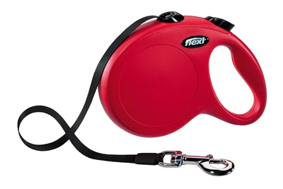 Ruban classique à ligne rétractable Flexi rouge