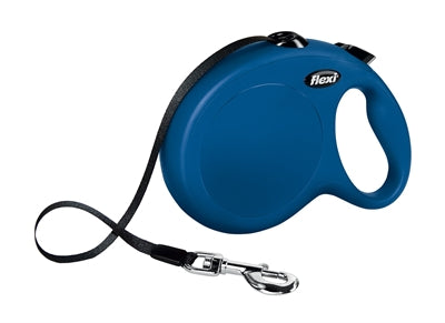 Ruban classique à ligne rétractable Flexi bleu