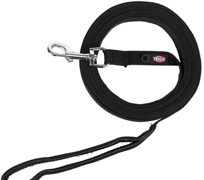 Trixie laisse pour chien ligne de remorquage sangle noire