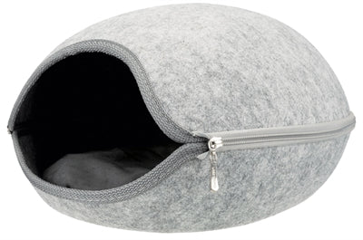 Trixie relax igloo luna gris clair