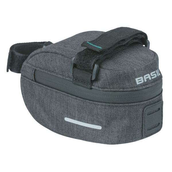 Basil Discovery 365D Bags de selle, mêlée noire