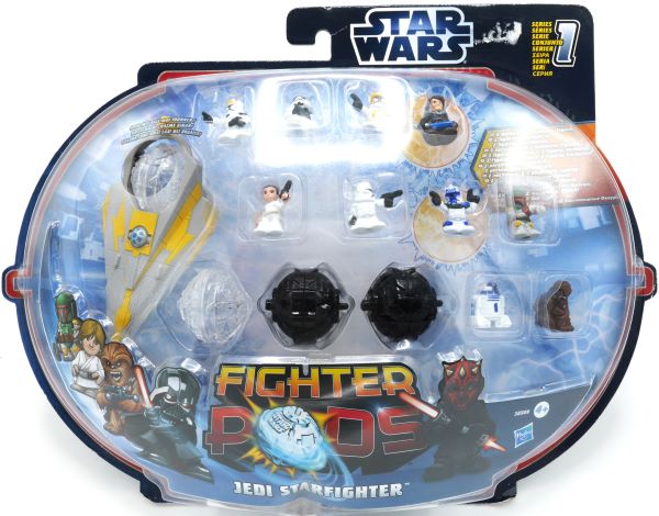 Hasbro Star Wars Star Fighter Pods Jedi Starfighter série 1