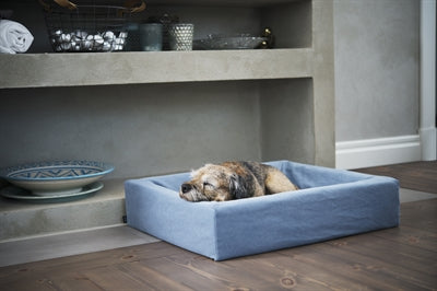 Bia Cotton Hoes pour Hond Basket Blue
