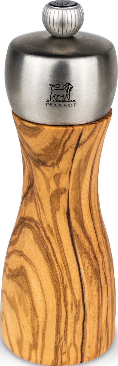Moulin à poivre Peugeot fidji 15 cm - bois d'olivier