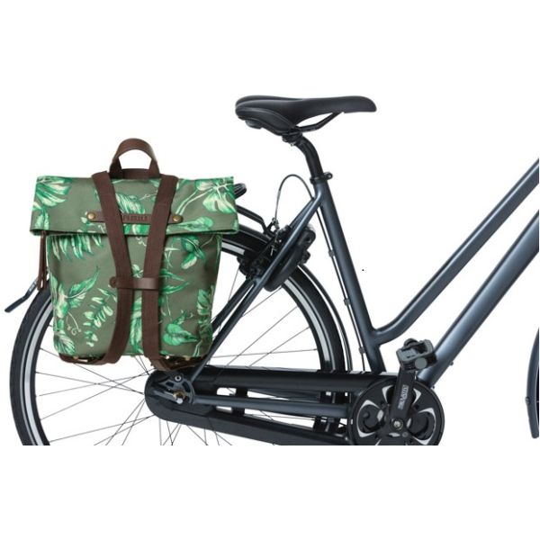 Basil Ever Green Bicycle Sac à dos beige 14-19L