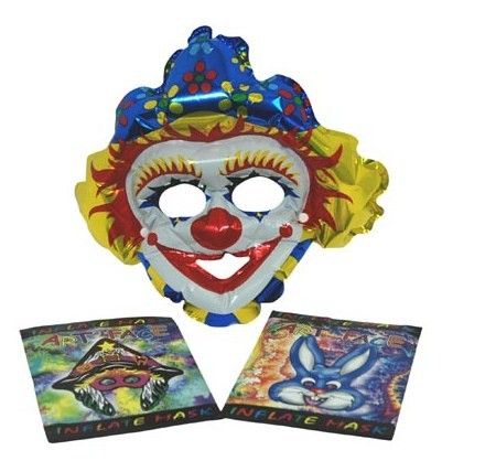Assortiment de masques gonflables Van der Doelen