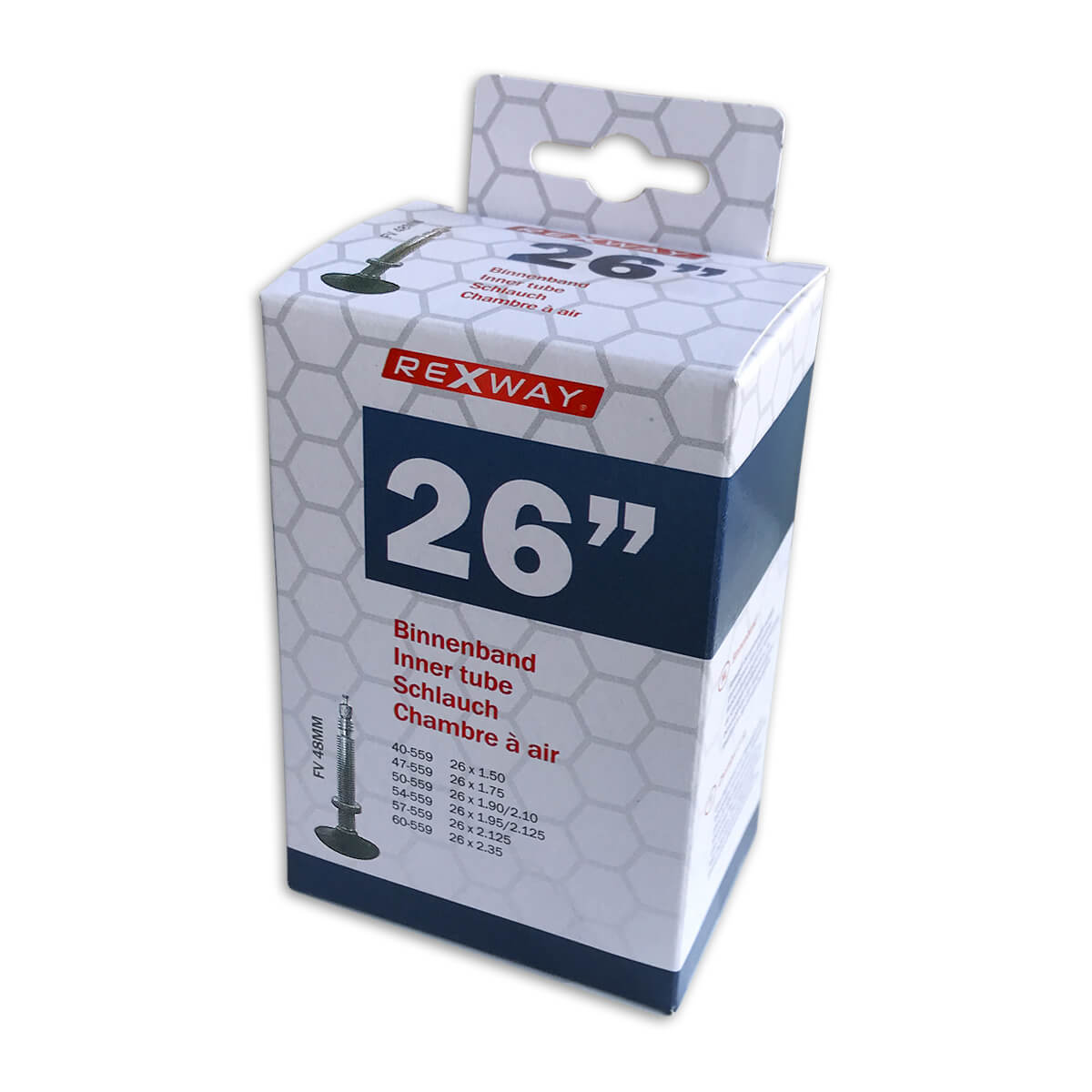 Chambre à air Rexway 26 pouces sv