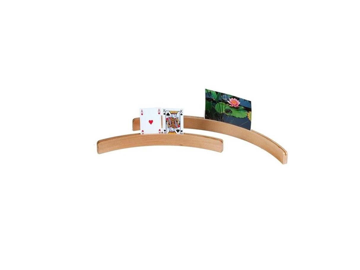 Porte-cartes Longfield bois médium 35 cm