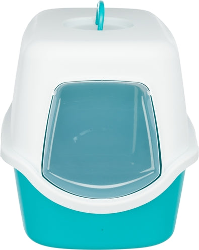 Trixie Kattenbak vico turquoise blanc