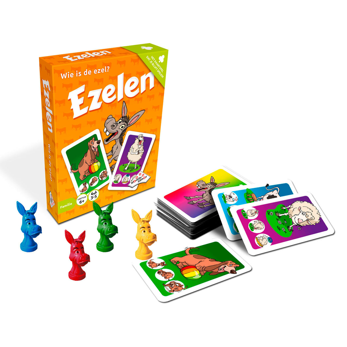 Jeux d'identité jeu de cartes ânes