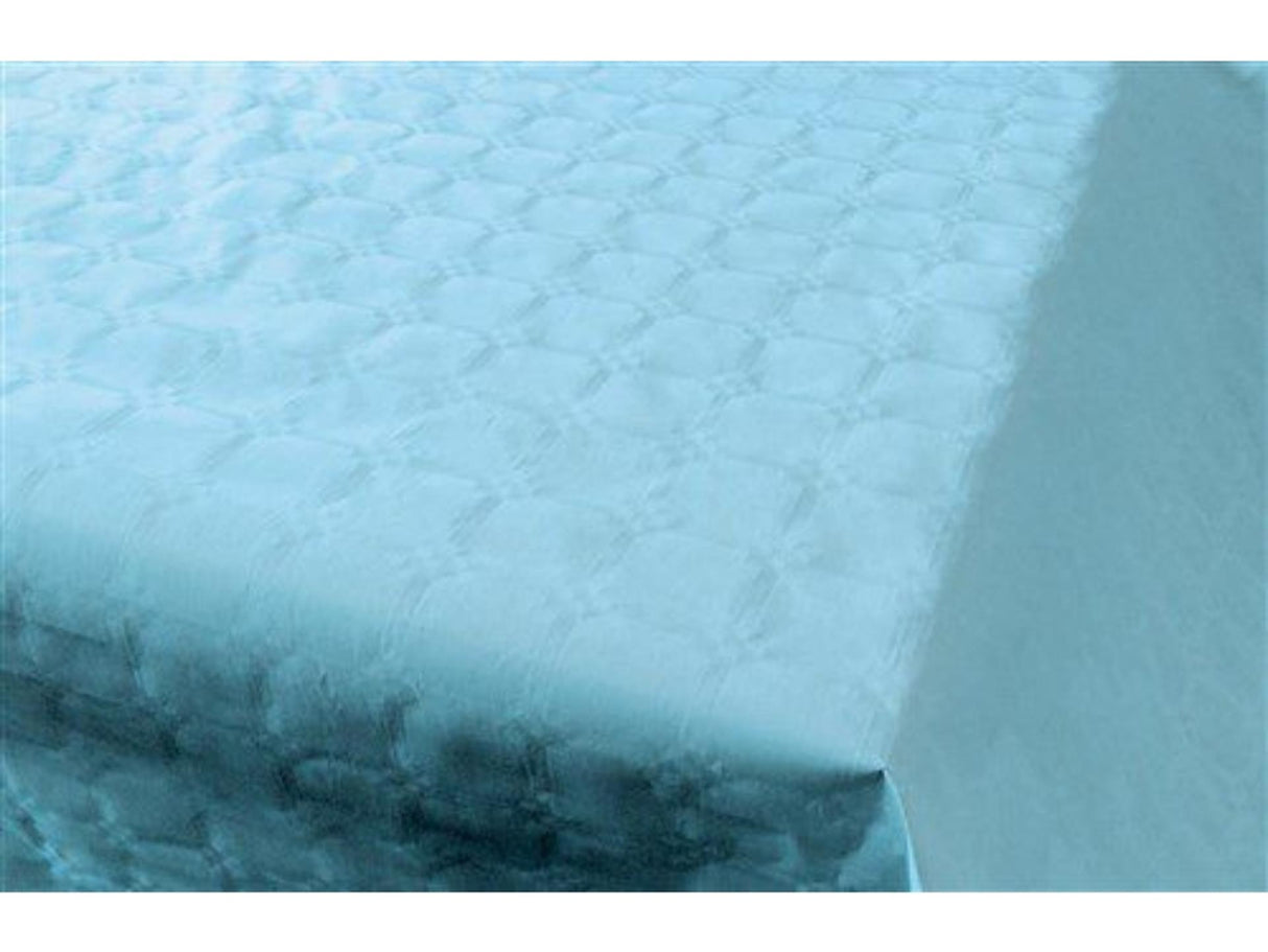 Haza nappe damassé pap 120cmx8m bleu bébé