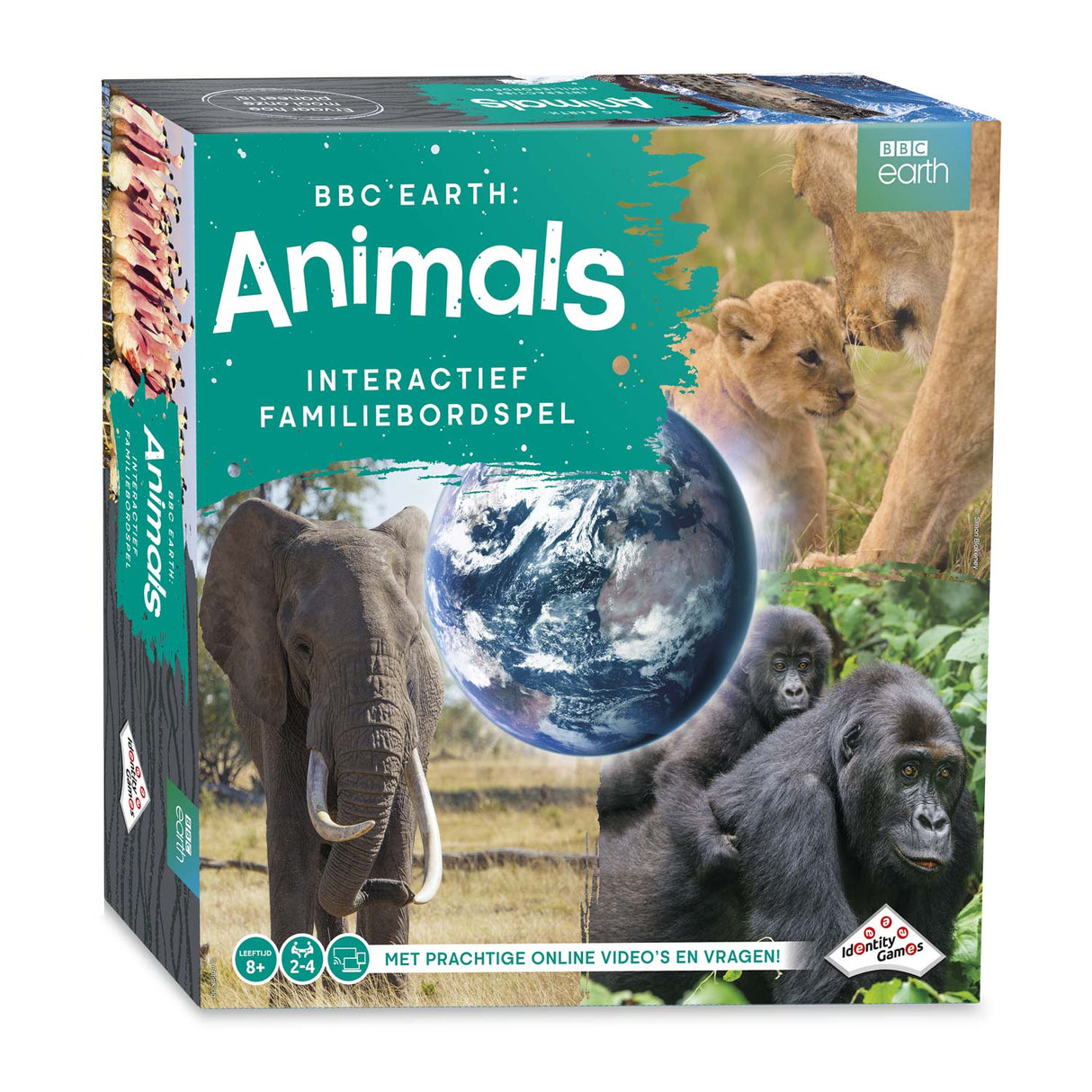 Jeux d'identité bbc earth animaux jeu de société familial interactif