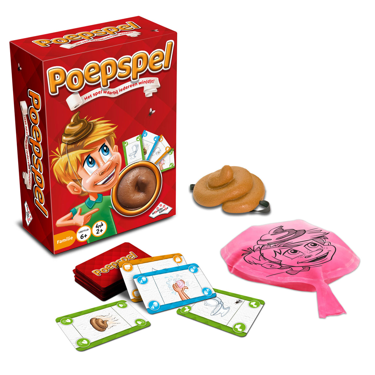 Jeux d'identité jeu de caca - à partir de 6 ans - jeu de société