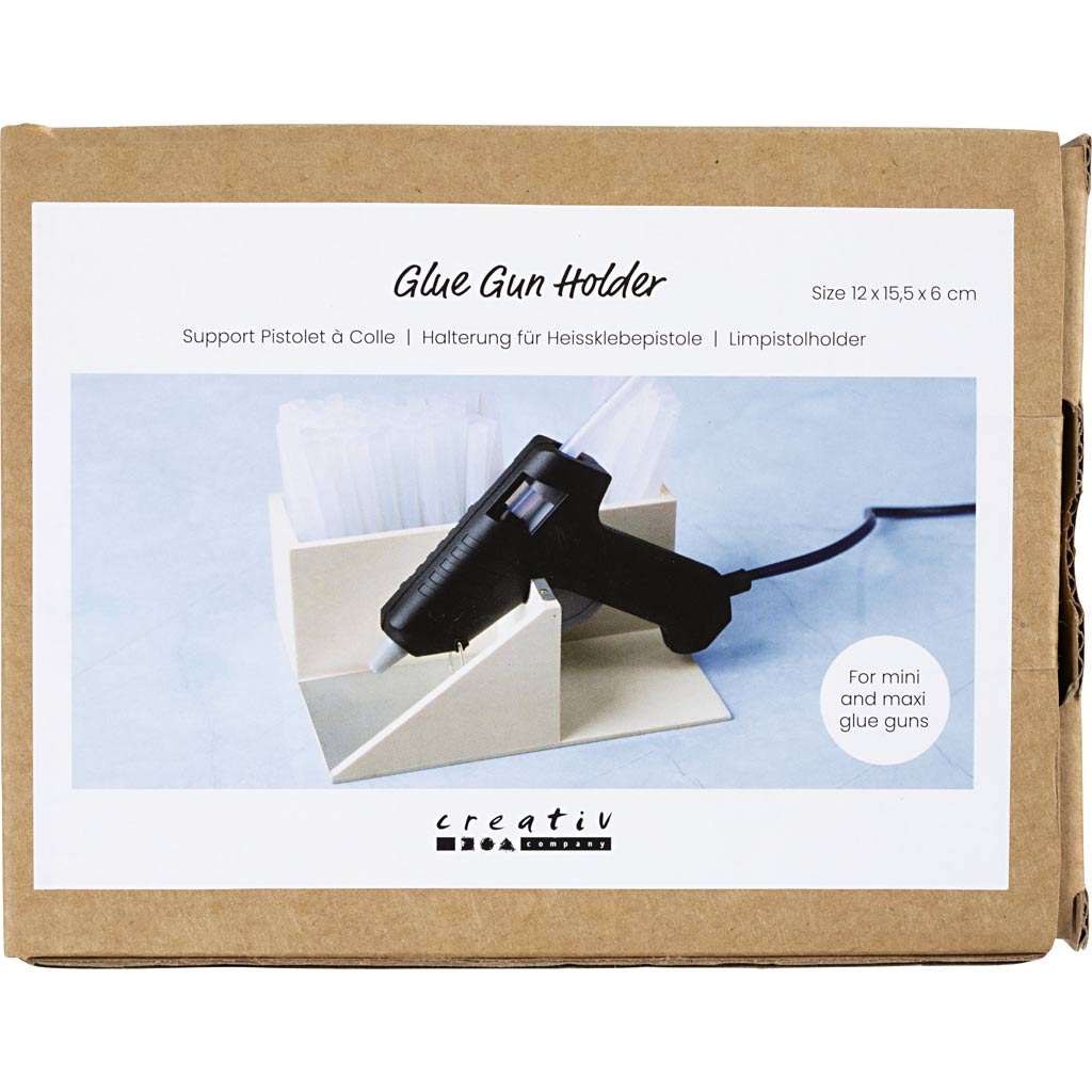 Support pour pistolet à colle Creativ company, dimensions 12x15,5x6 cm, 1 pièce 1 boîte
