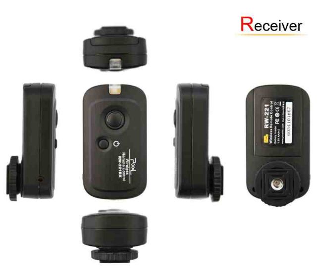 Pixel télécommande sans fil rw-221 dc2 oppilas pour nikon