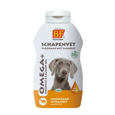 Biofood liquide mouton graisse avec de l'huile de saumon