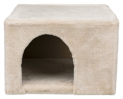 Trixie maison pour rongeurs igloo en peluche beige