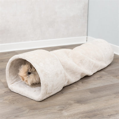 Trixie tunnel de jeu lapin cochon d'Inde en peluche beige