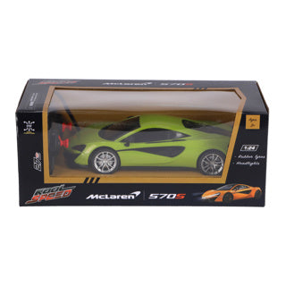 Kool speed voiture radiocommandée mclaren 1:24 570s vert fluo