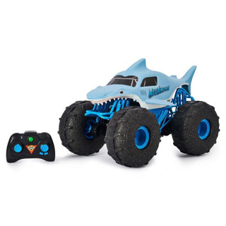 Spinmaster voiture radiocommandée monstre jam mégalodon tempête