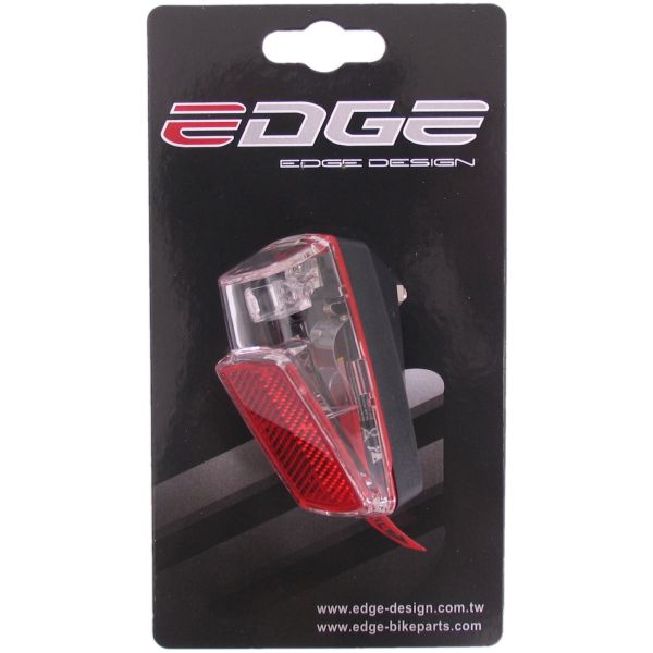 Feu arrière Edge garde-boue vida - 1 LED - piles incluses (sur carte)
