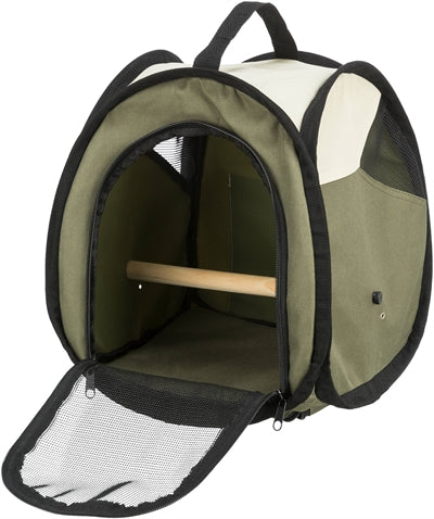 Trixie sac de transport oiseau vert