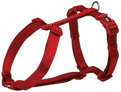 Trixie harnais pour chien premium h-harnais rouge