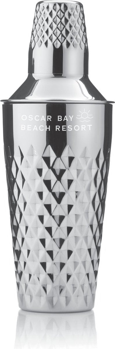 Shaker à facettes Viski - acier inoxydable - 740ml