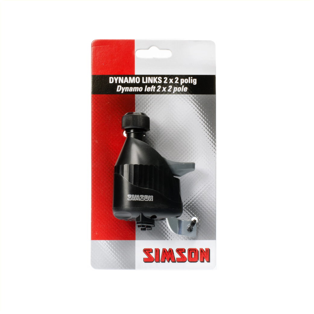 Simson Dynamo Roue de course en caoutchouc gauche 2x2 Pleg