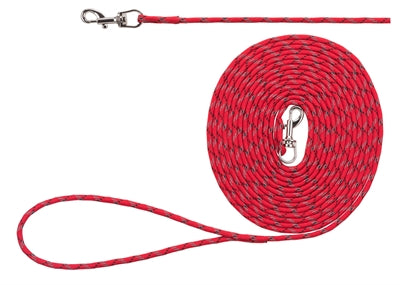 Trixie laisse pour chien junior ligne de remorquage longue rouge
