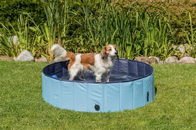 Couverture Trixie pour la piscine de chien bleu clair
