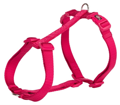 Trixie harnais pour chien premium h-harnais fuchsia
