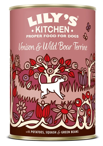 Lily's Kitchen Dog Venaison Boar Wild Terrine