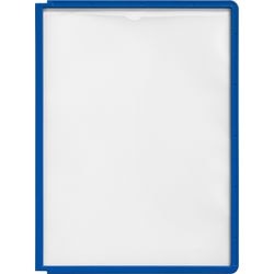 Panneaux de visualisation durables bleu foncé 5 pièces
