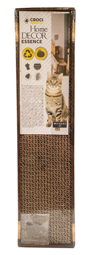 Croci planche à gratter décoration d'intérieur wengé imprimé bois marron foncé