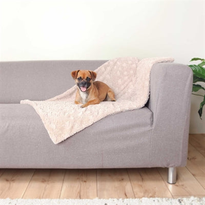 Trixie couverture pour chien polaire douillette beige