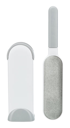 Trixie brosse anti-peluches avec station de nettoyage blanc gris