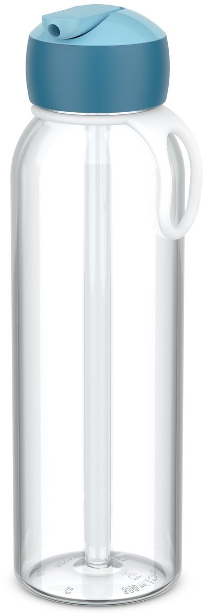 Mepal bouteille d'eau flip-up 500ml bleu froid